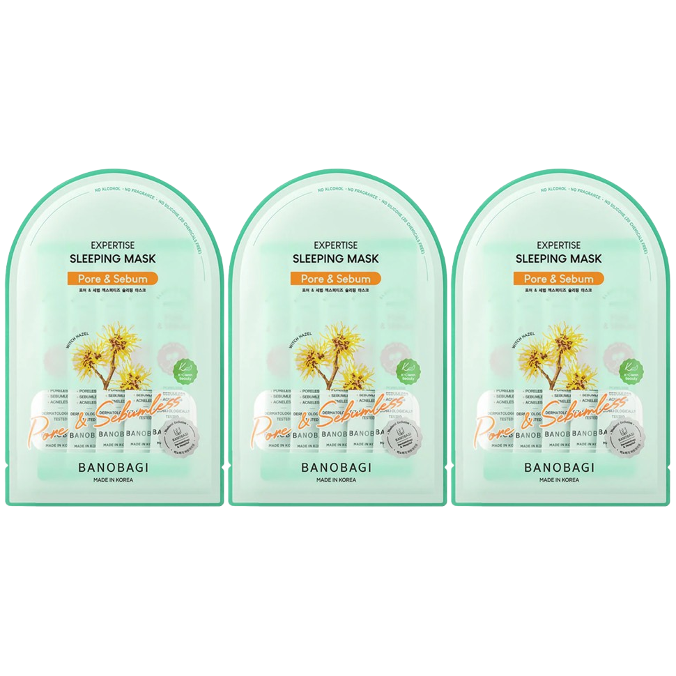 Banobagi - Expertise Sleeping Mask Pore & Sebum 25ml. (Pack of 3)
