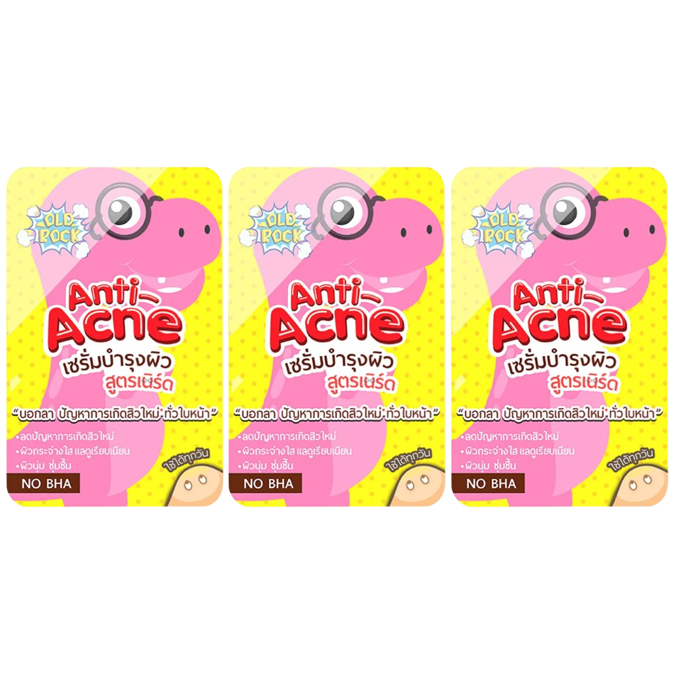 OLD Rock - Anti-Acne Serum 4g. (Pack of 3)
