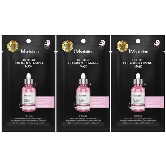 JM Solution - The Effect Collagen & Firming Mask 24ml. (Pack of 3)