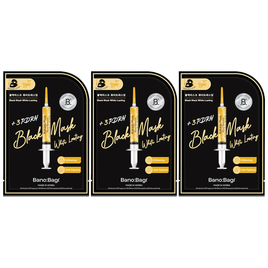 Banobagi - Black Mask White Lasting + 3PDRN 26ml. (Pack of 3)
