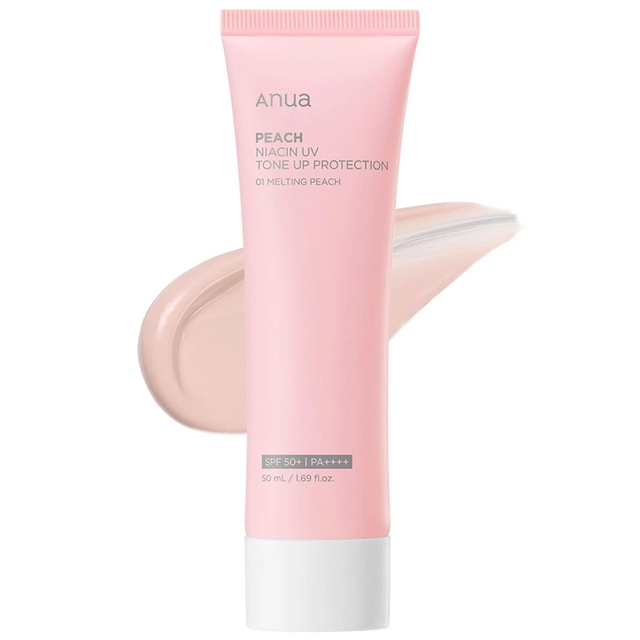 Anua - Peach Niacin UV Tone Up Protection 01 Melting Peach 50ml.