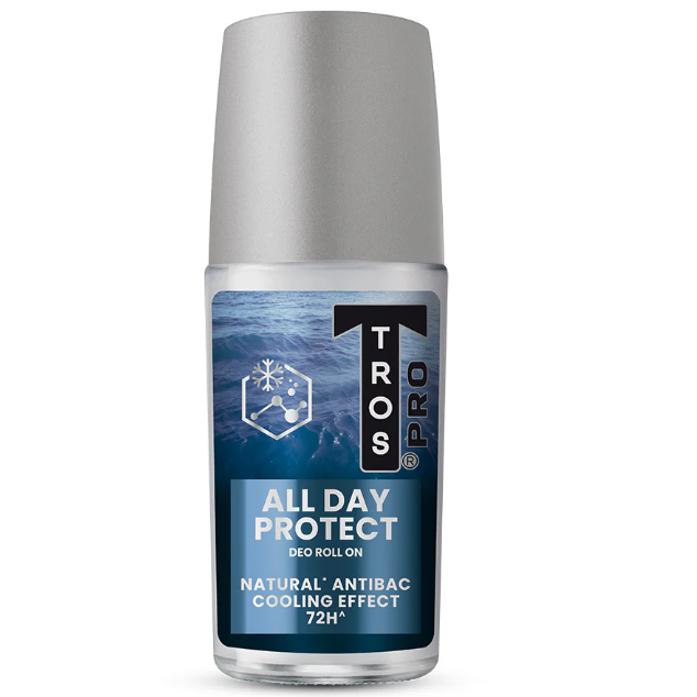 TROS - Pro Deo Roll On All Day Protect Blue 45ml. (Pack of 3)