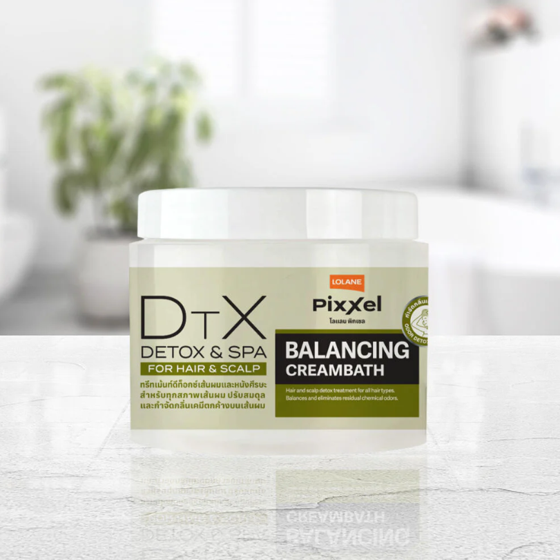 Lolane - Pixxel Detox & Spa Balancing Cream Bath 475g.