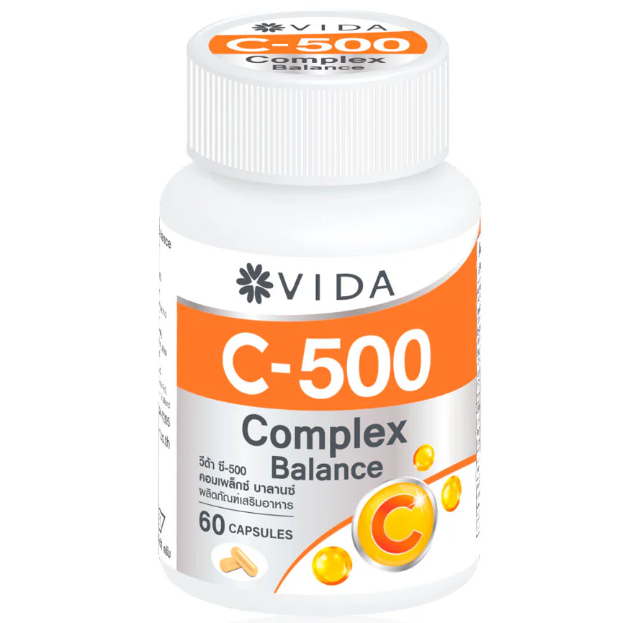 Vida - Vitamin C 500 Complex Balance (60 Capsules)