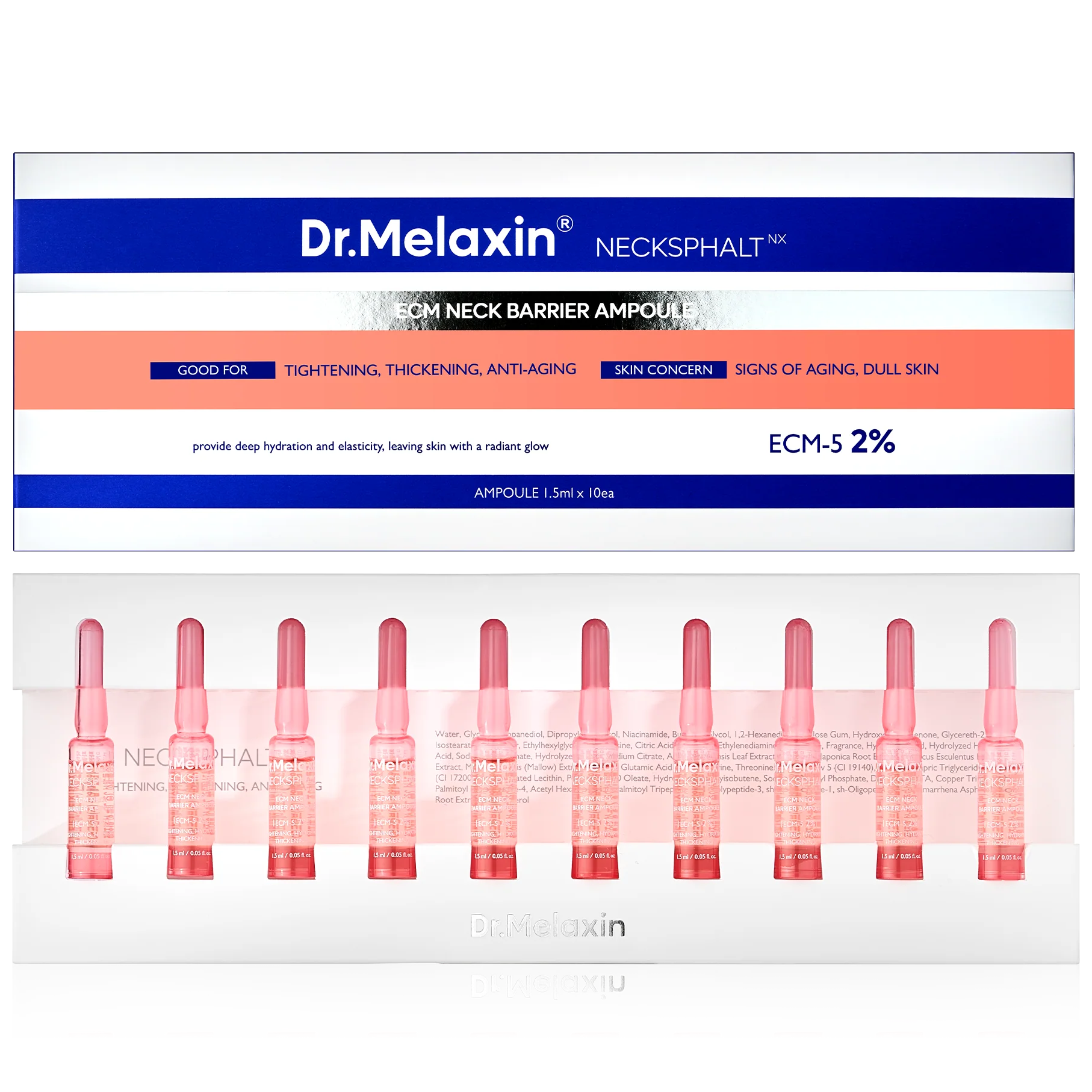 Dr.Melaxin - Necksphalt ECM Neck Barrier Ampoule (10 pieces)