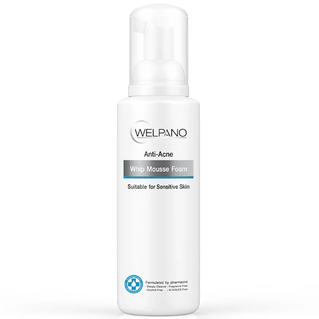 Welpano - Anti-Acne Whip Mousse Foam 100ml.