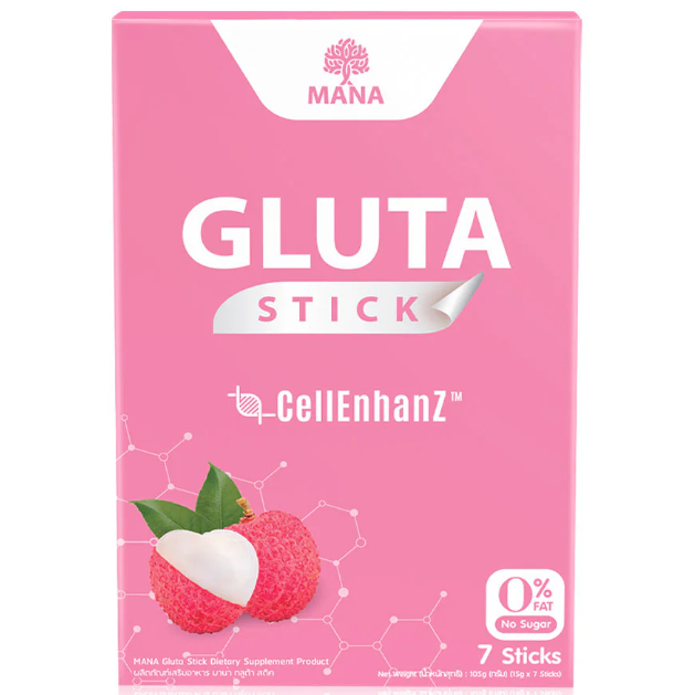 Mana - Gluta Stick Lychee Flavor (7 sachets)