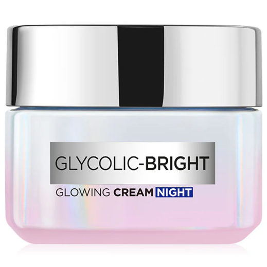 L'Oréal - Glycolic Bright Glowing Cream Night 50ml.