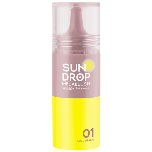 Cathy Doll - Sundrop Melablush #01 Coco Beach SPF50+ PA++++ 6g.