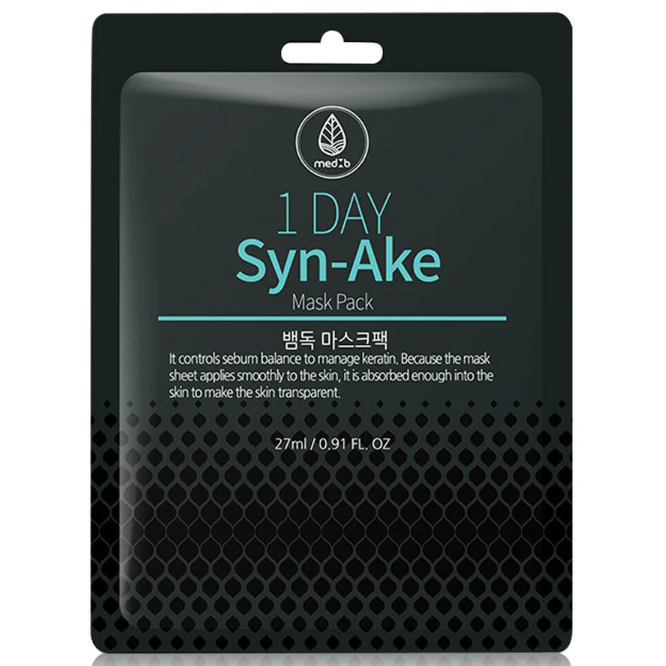 MEDB - 1 Day Syn Ake Mask Pack 27ml. (Pack of 3)