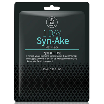 MEDB - 1 Day Syn Ake Mask Pack 27ml. (Pack of 3)