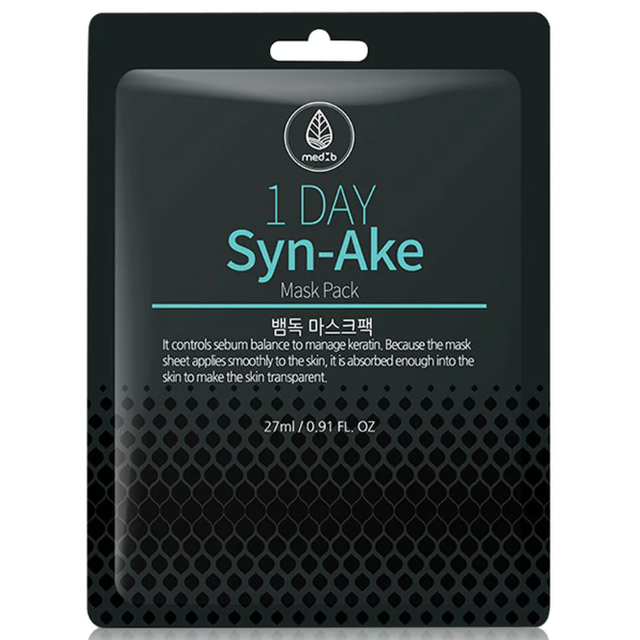 MEDB - 1 Day Syn Ake Mask Pack 27ml. (Pack of 3)