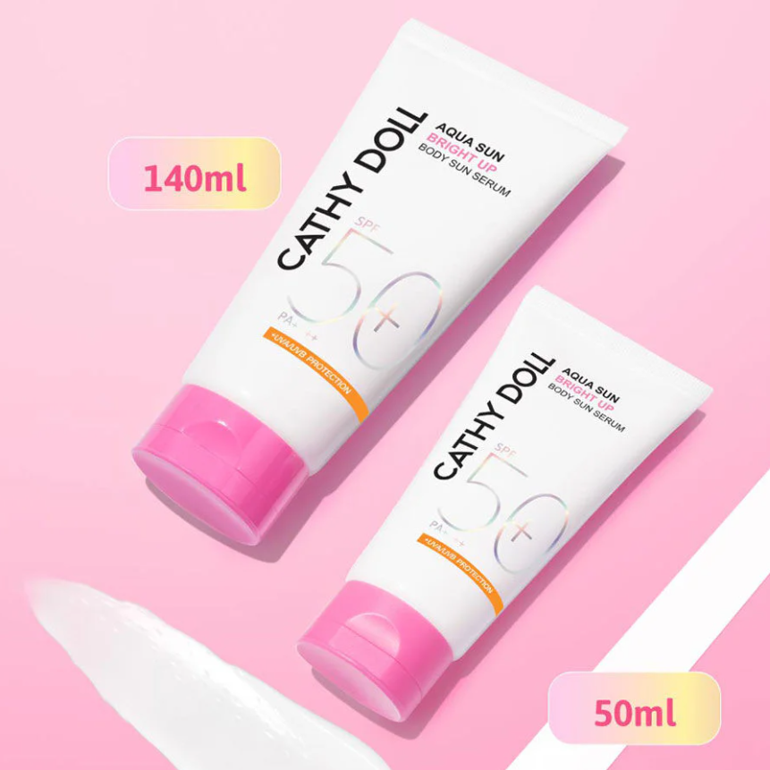 Cathy Doll - Aqua Sun Bright Up Body Sun Serum SPF50+ PA++++ 140ml.