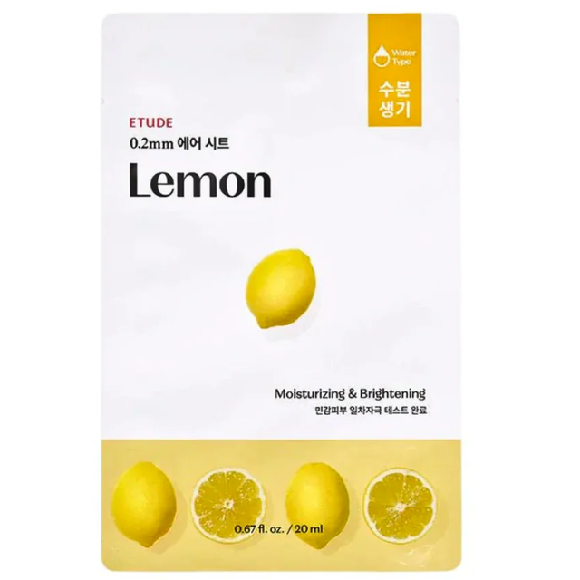 Etude - 0.2mm Air Mask Lemon 20ml. (Pack of 3)