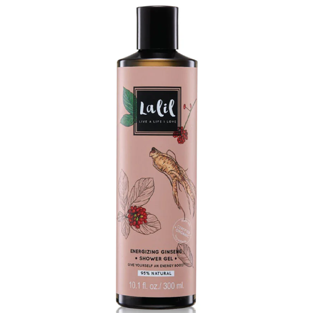 Lalil - Energizing Ginseng Shower Gel 300ml.