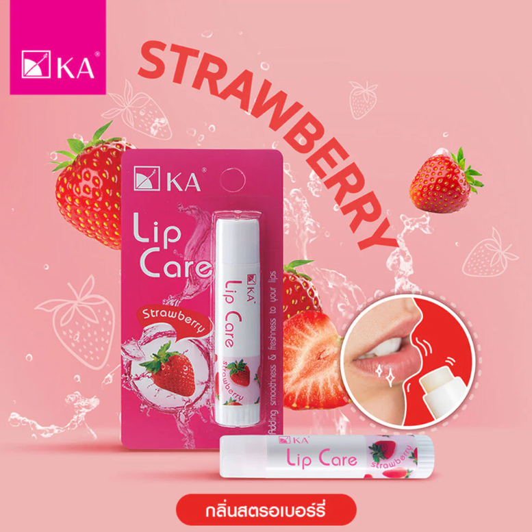 KA - Lip Care Strawberry 3.5g.