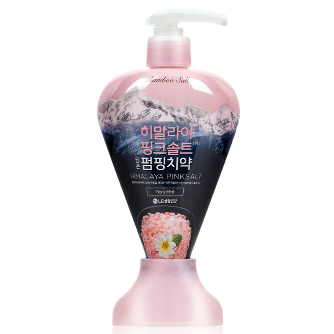 Himalaya Pinksalt - Bamboosalt Pumping Toothpaste, Floral Mint 285g.