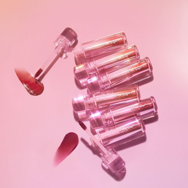 Etude - Over Glowy Tint #01 Black Cat Rose Jelly 3g.