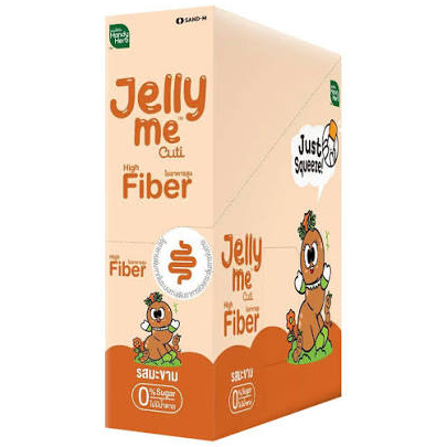 Handy Herb - HandyHerb Jelly Me Cuti High Fiber 30g. (Pack of 12)