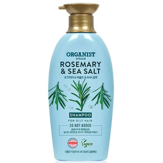 Organist - Elastine Organist Rosemary And Sea Salt Deep Cleansing Shampoo 500ml.