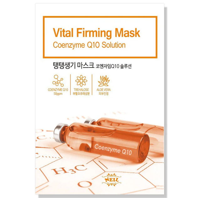 Neil - Vital Firming Coenzyme Q10 Solution Mask 22g. (Pack of 6)