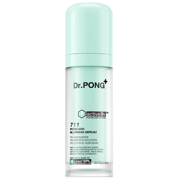 Dr.PONG - ActiveIN 711 Poreless Blurring Serum 30ml.