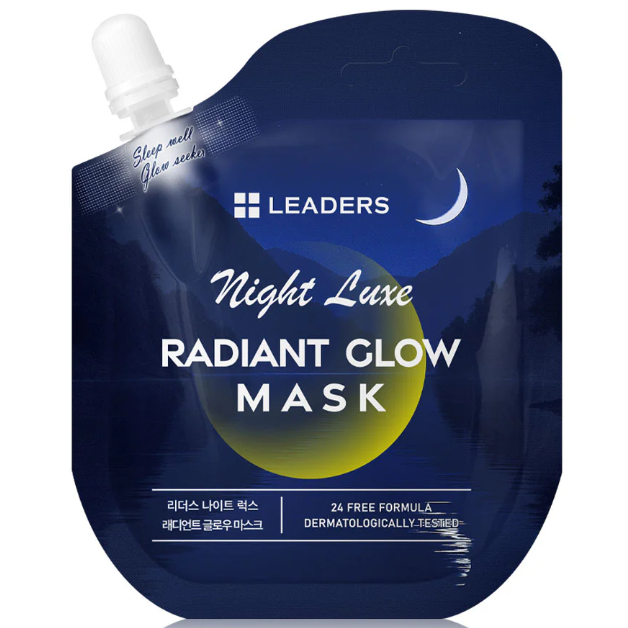 Leaders - Night Luxe Radiant Glow Face Mask 21ml. (Pack of 3)