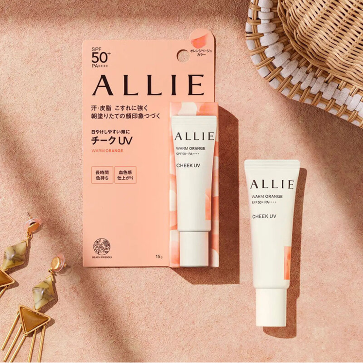 Allie - Chrono Beauty Color On UV Cheek Warm Orange 15g.