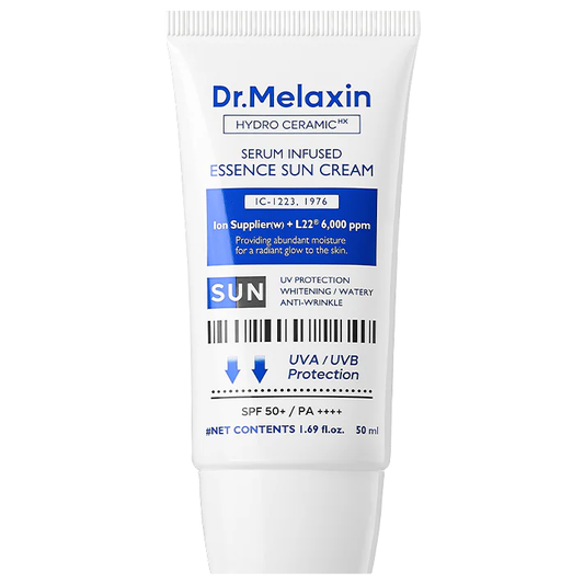 Dr.Melaxin - Hydro Ceramic HX Serum Infused Waterfull Essence Sunscreen Cream SPF50+ PA ++++ 50ml.