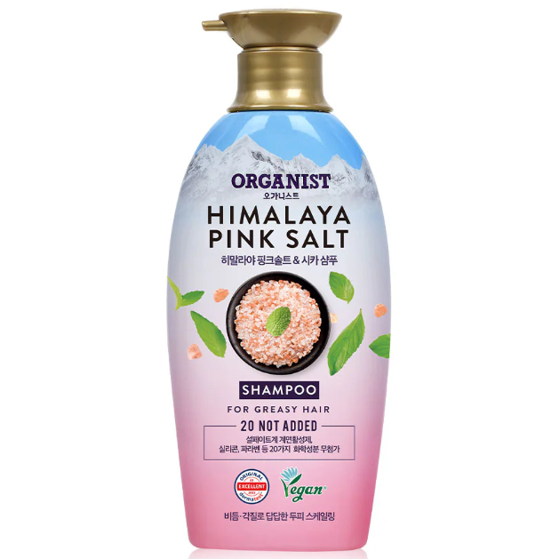 Organist - Elastine Organist Himalaya Pinksalt Scalp Scaling Shampoo 500ml.