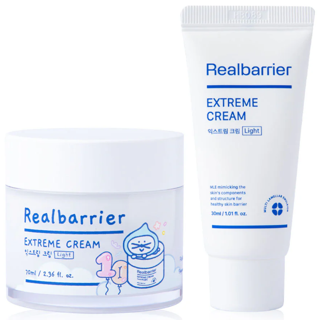Real Barrier - Realbarrier Bundle of 1x Extreme Cream Light 70ml. + 1x Extreme Cream Light 30ml.