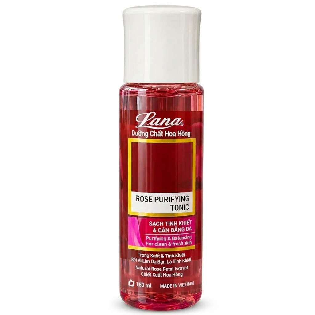 Lana - Rose Purifying Tonic Dưỡng Chất Hoa Hồng 150 ml.