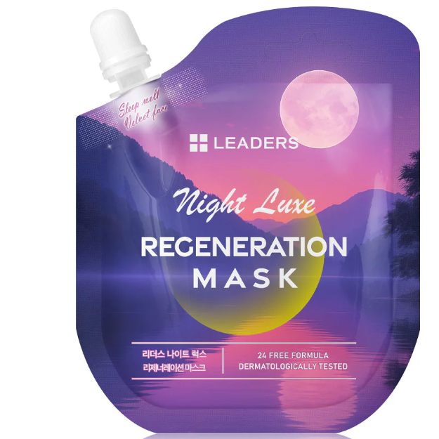 Leaders - Night Luxe Regeneration Face Mask 21ml. (Pack of 6)