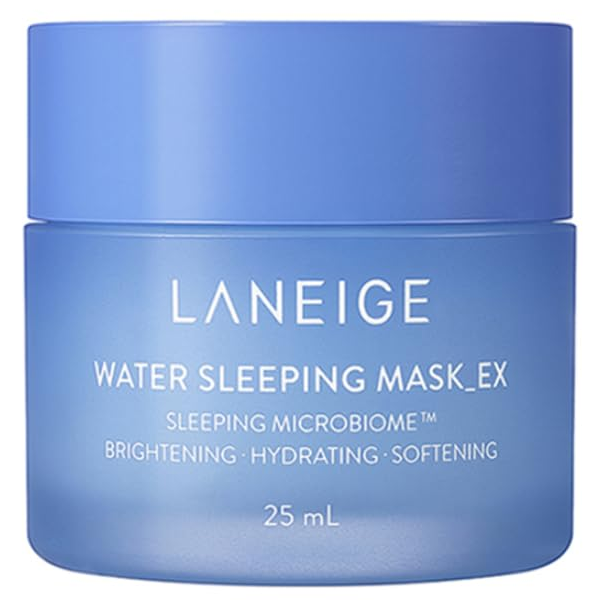 Laneige - Water Sleeping Mask EX, Sleeping Microbiome, Brightening, Hydrating and Softening 25ml.