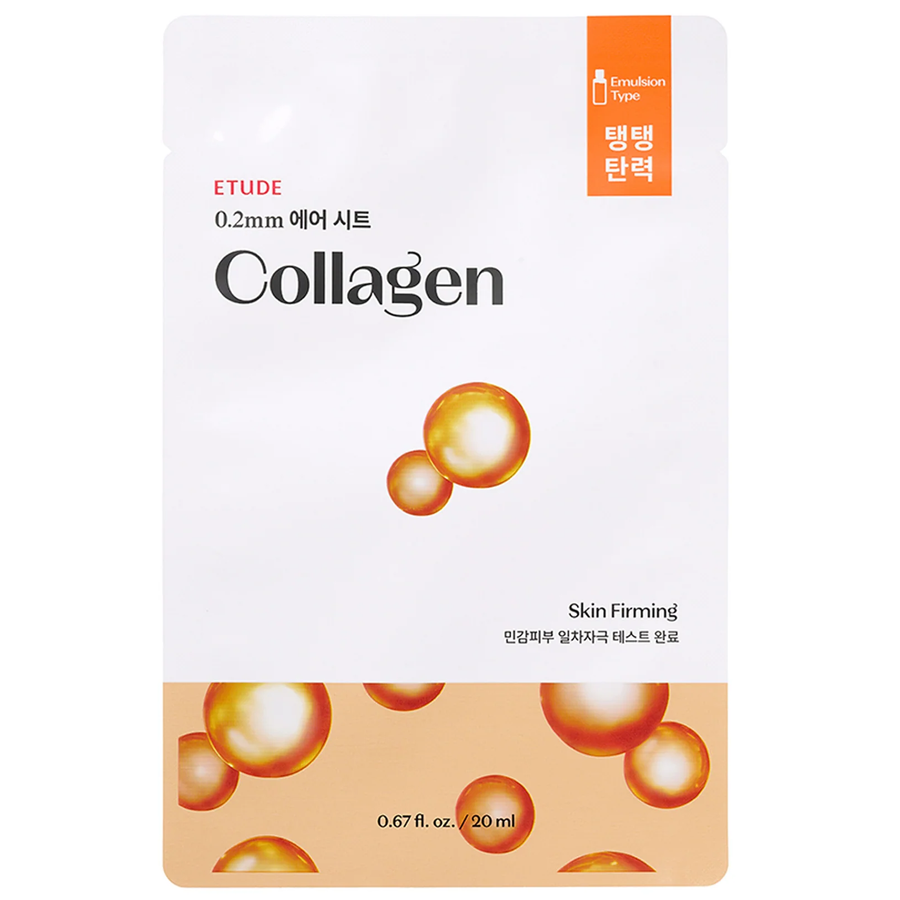 Etude - 0.2mm Air Mask Collagen 20ml. (Pack of 3)