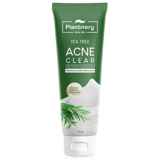 Plantnery - Tea Tree Acne Clear Amino Based Cleansing Foam 100g.