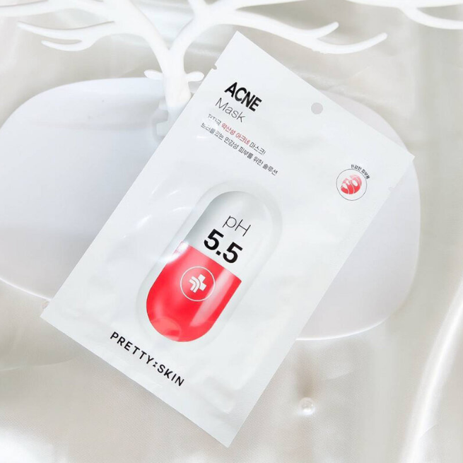 Pretty Skin - Acne Capsule Mask 25g. (Pack of 3)