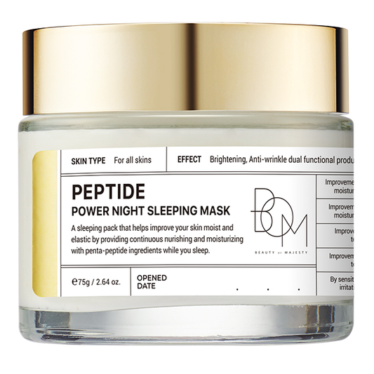 BOM - Beauty of Majesty - Peptide Power Night Sleeping Mask 75g.