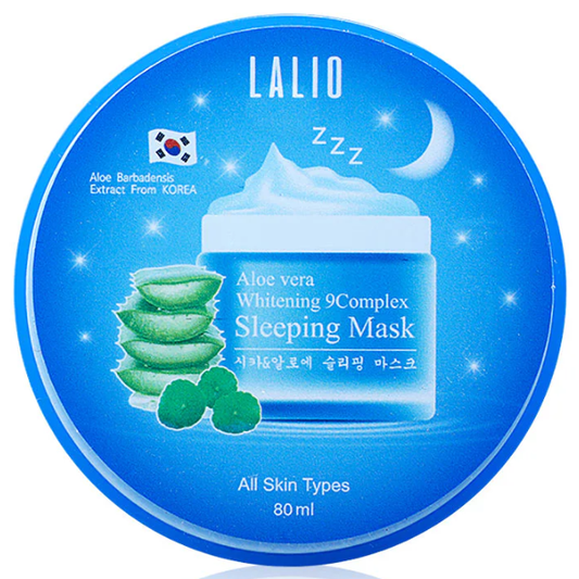Lalio - Aloe Vera Whitening 9 Complex Sleeping Mask 80ml.