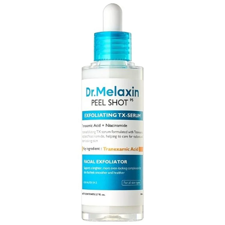 Dr.Melaxin - Peel Shot Exfoliating TX-Serum with Tranexanic Acid + Niacinamide 80ml.
