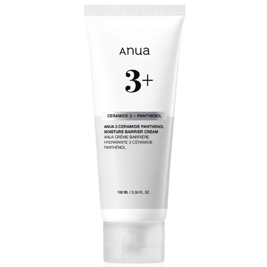 Anua - 3+ Ceramide 3 + Panthenol Moisture Barrier Cream 100ml.