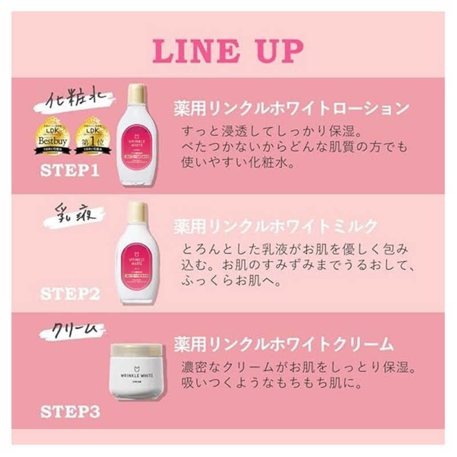 Meishoku - Wrinkle White Lotion 170ml.