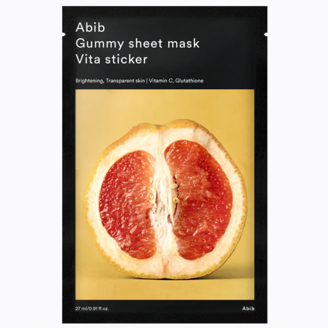 Abib - Gummy Sheet Mask Vita Sticker 27ml. (Pack of 3)
