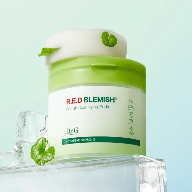 Dr.G - R.E.D Blemish Radish Cica Icying Pads (60 Pads)