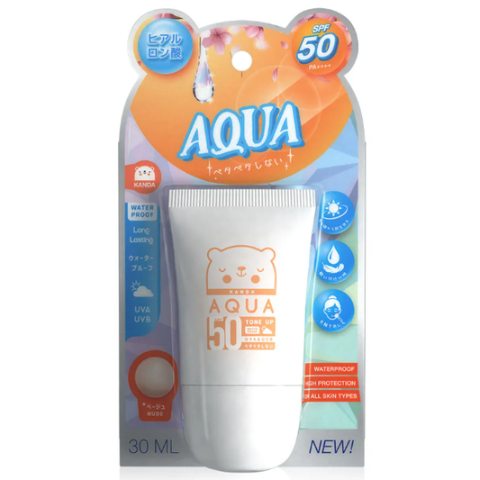 Kanda - UV AQUA Sunscreen Nude Tone Up SPF50/PA+++ 30ml.