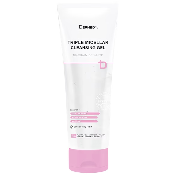 Dermedy - Triple Micellar Cleansing Gel Niacinamide White 200g.