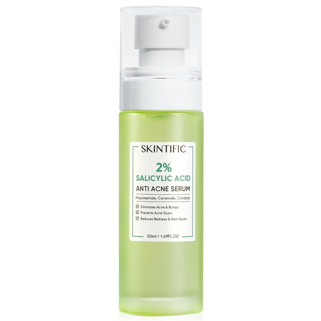 Skintific - 2% Salicylic Acid Anti Acne Serum 50ml.
