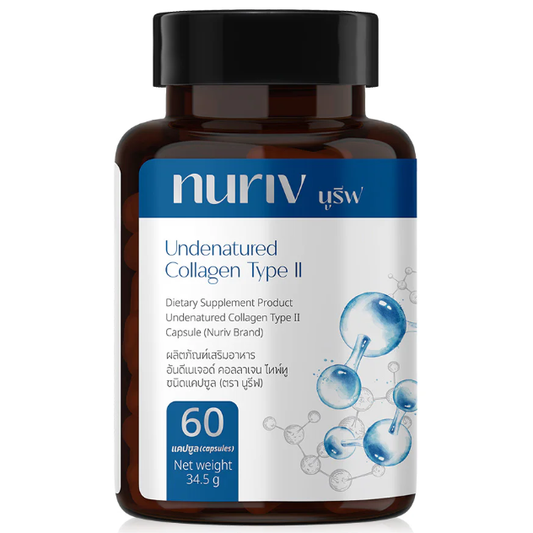 Nuriv - Undenatured Collagen Type II (60 Capsules)