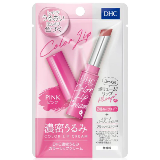 DHC - Deep Moisturizing Color Lip Cream #Pink 1.5g.