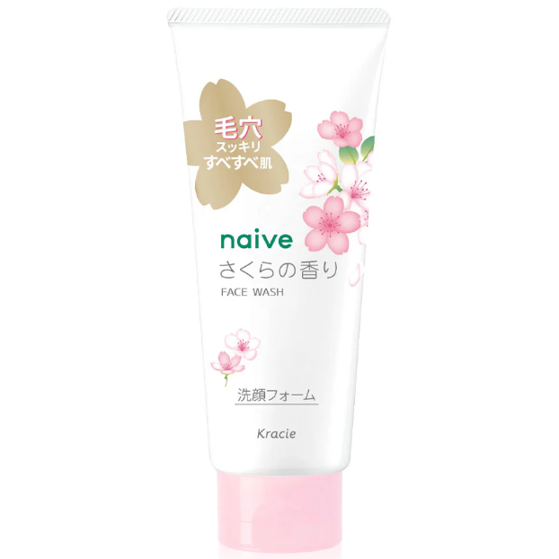 Naive - Face Wash Foam #Sakura 120g.
